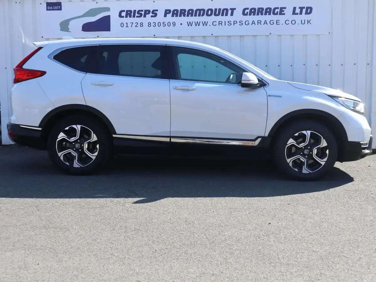 Used Honda CR-V Hybrid 184 HP (135 kW) 2019 White SUV
