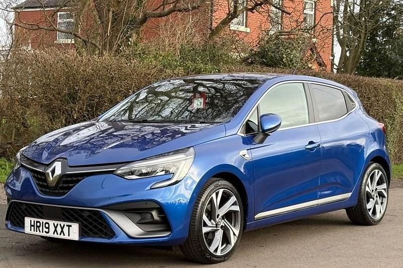 Used Renault Clio IV RS Line 100 HP (73 kW) 2019 Blue Hatchback