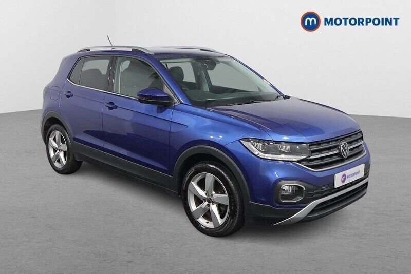 Blue Used 2023 VW T-Cross SEL SUV | £17,999 (Fair price) - Image 1/4