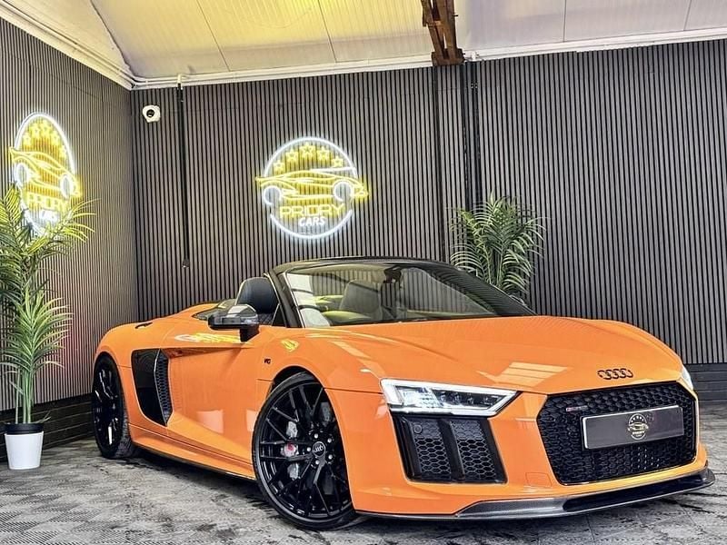 Orange Used 2018 Audi R8 Coupé Advanced Coupe | £87,990 (Expensive) - Image 1/4