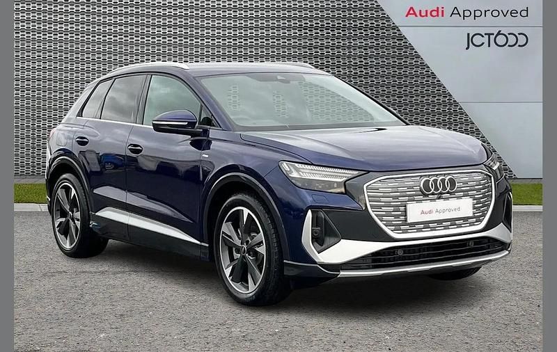 Used Audi Q4 e-tron S-Line 206 kW (281 HP) 2026 Blue SUV