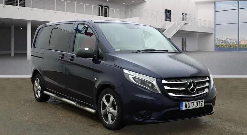 Blue Used 2017 Mercedes Vito MPV | £11,950 (Good price) - Image 1/4