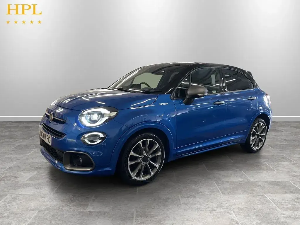 Used Fiat 500X Sport 120 HP (88 kW) 2021 Blue SUV
