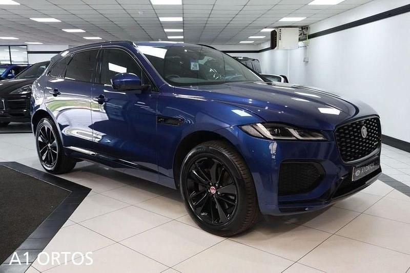 Blue Used 2021 Jaguar F-Pace R-Dynamic SUV | £28,449 (Fair price) - Image 1/4