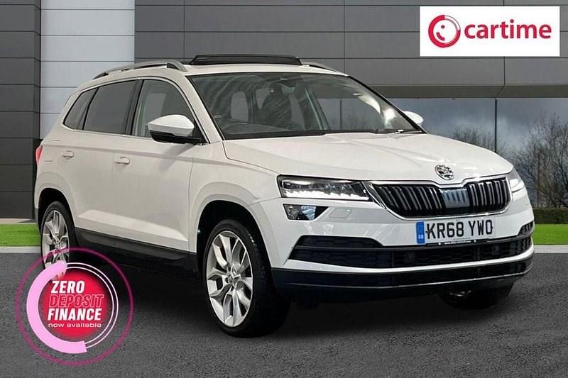 White Used 2018 Skoda Karoq SUV | £14,299 (Fair price) - Image 1/4