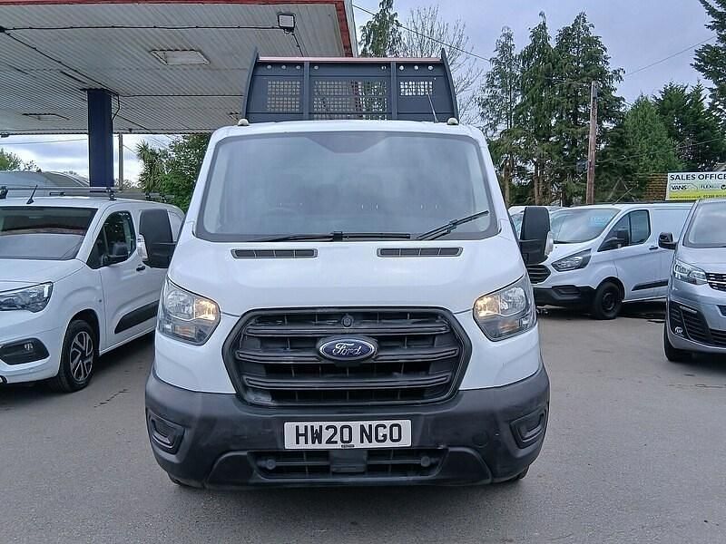 Used Ford Transit 130 HP (95 kW) 2020 White Cabriolet