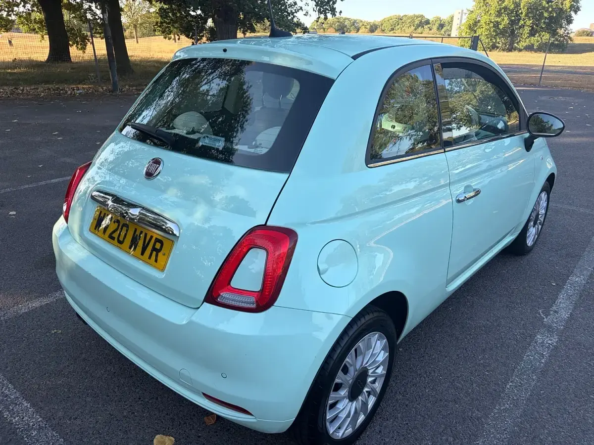Used Fiat 500 Lounge 69 HP (50 kW) 2020 Green Hatchback