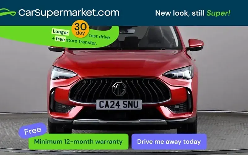 Usado MG HS Trophy 162 HP (119 kW) 2024 Vermelho SUV
