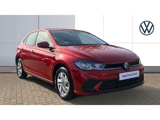Red Used 2022 VW Polo Life Hatchback | £16,169 (Fair price) - Image 1/4
