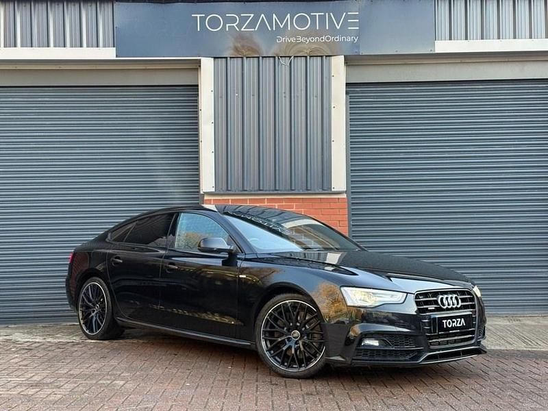 Used Audi A5 Sportback Advanced 245 HP (180 kW) 2016 Black Hatchback
