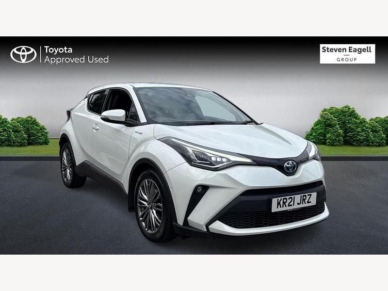 White Used 2021 Toyota C-HR SUV | £19,807 (Fair price) - Image 1/3