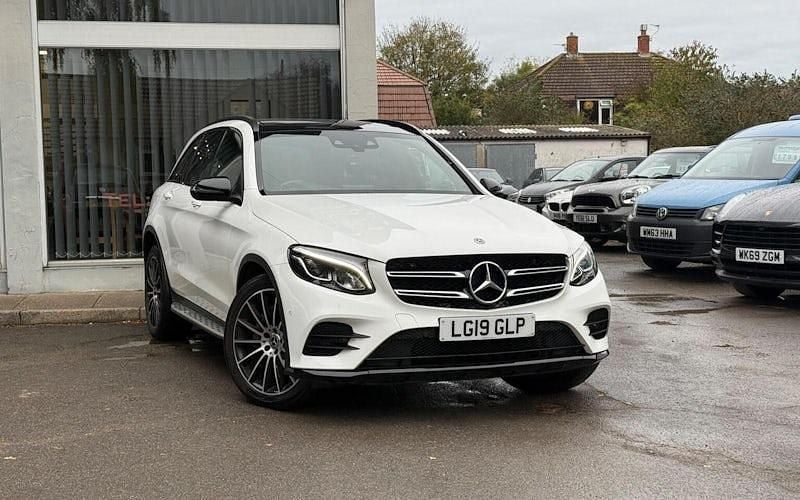White Used 2019 Mercedes GLC250 AMG Estate | £23,995 (Fair price) - Image 1/4