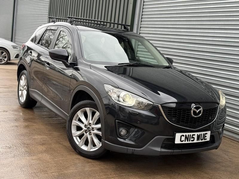 Second-hand Mazda CX-5 Inclusive 150 CP (110 kW) 2015 Negru SUV