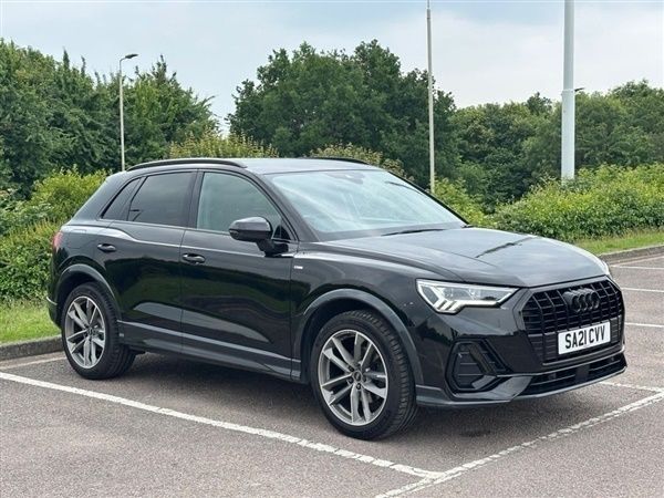 Black Used 2021 Audi Q3 Black Edition SUV | £23,990 (Good price) - Image 1/1