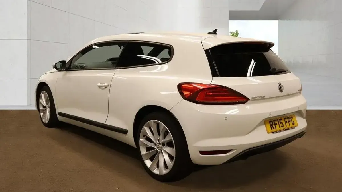 Used VW Scirocco GT 125 HP (91 kW) 2015 White Coupe