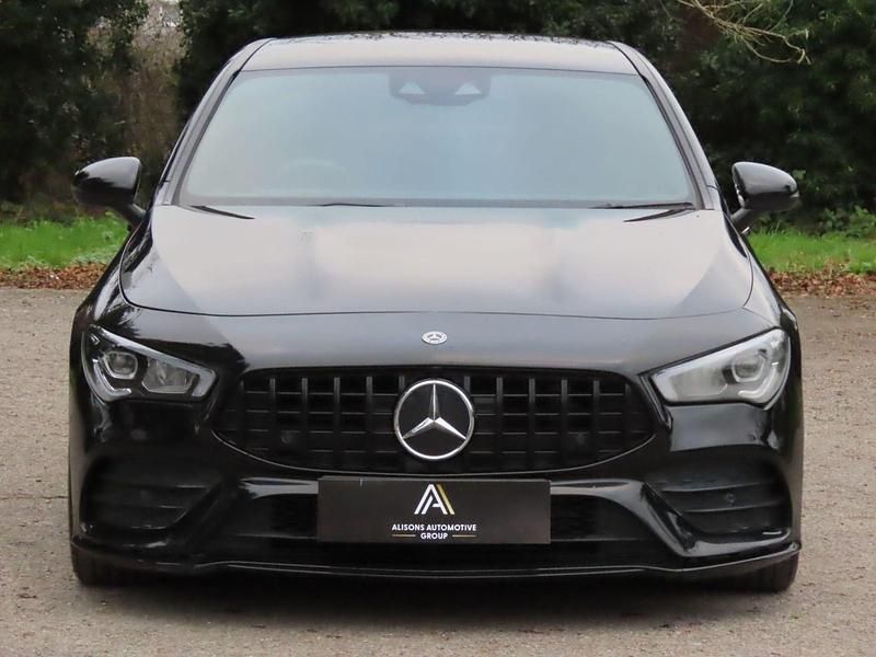 Used Mercedes CLA220 AMG Line Premium 2019 Black Sedan
