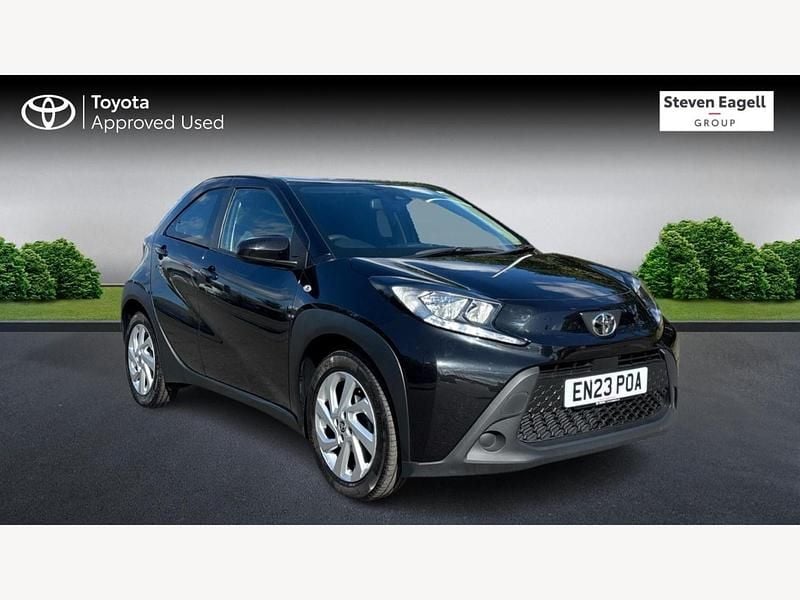 Black Used 2023 Toyota Aygo PURE Hatchback | £11,974 (Fair price) - Image 1/3