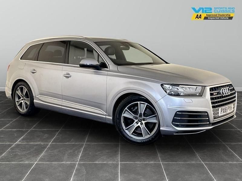 Silver Used 2018 Audi SQ7 Advanced SUV | £30,495 - Image 1/2