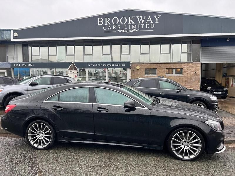 Used Mercedes CLS220 AMG Line Premium 177 HP (130 kW) 2016 Black Coupe