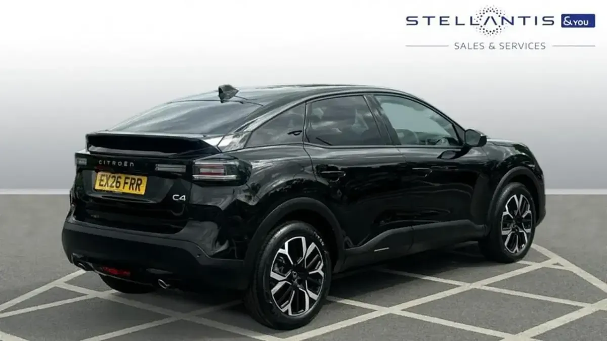 New Citroën C4 PureTech 127 HP (93 kW) 2026 Black SUV