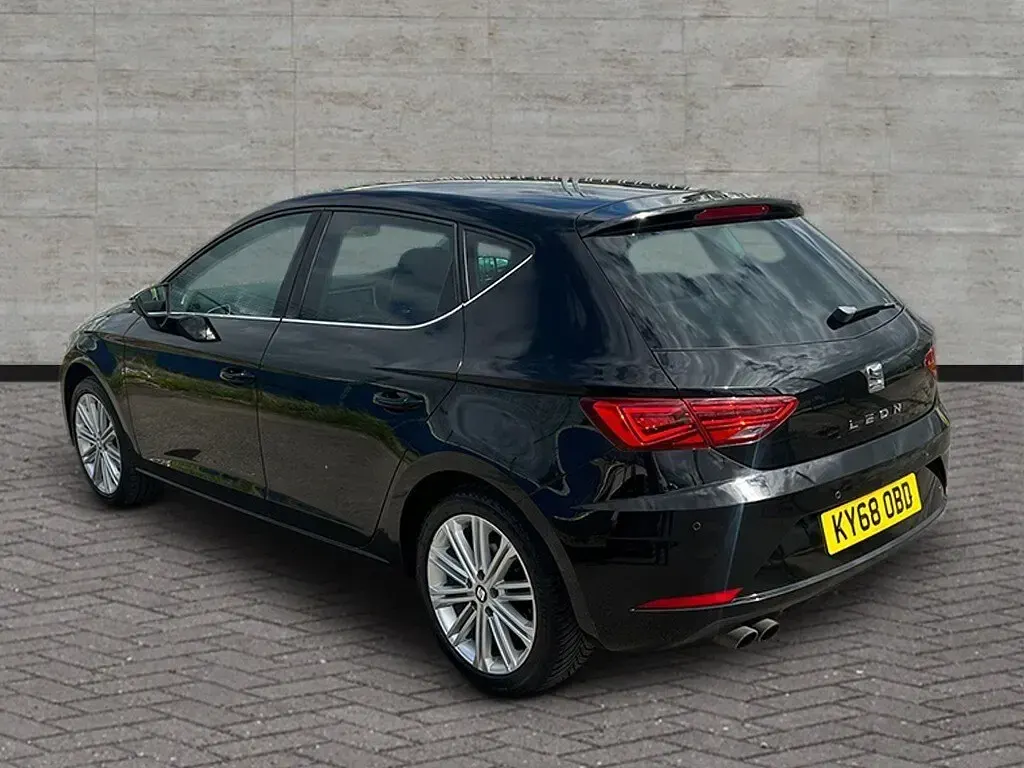 Used Seat Leon XCELLENCE 190 HP (139 kW) 2019 Black Hatchback