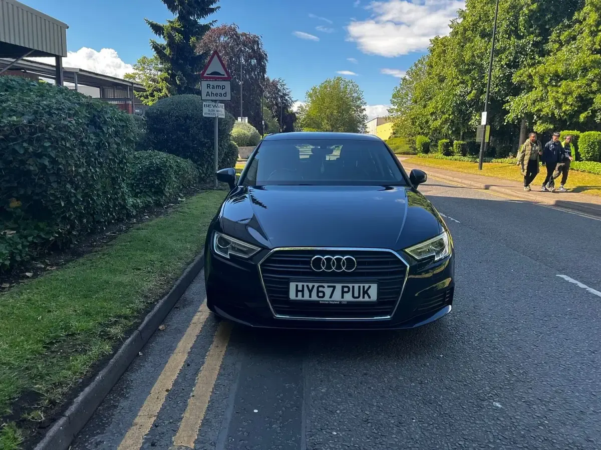 Used Audi A3 2017 Blue Hatchback