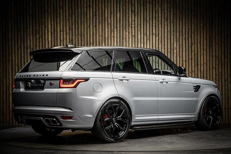 Used Land Rover Range Rover Sport SVR 575 HP (422 kW) 2020 Silver SUV