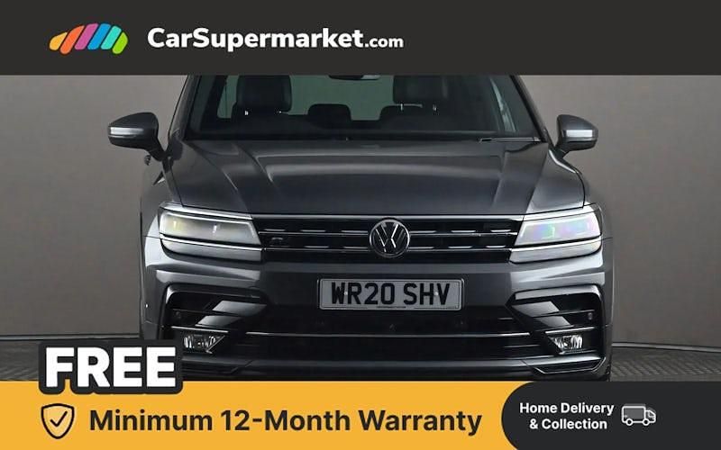 Used VW Tiguan R-line 150 HP (110 kW) 2020 Grey SUV