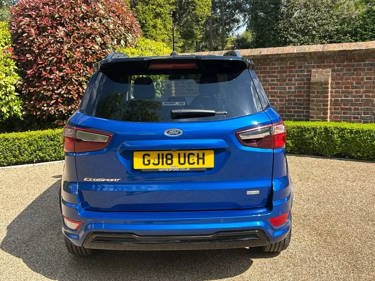 Used Ford Ecosport ST-Line 140 HP (102 kW) 2018 Blue SUV