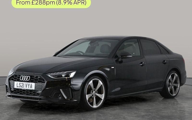 Used Audi A4 Black Edition 150 HP (110 kW) 2021 Black Sedan