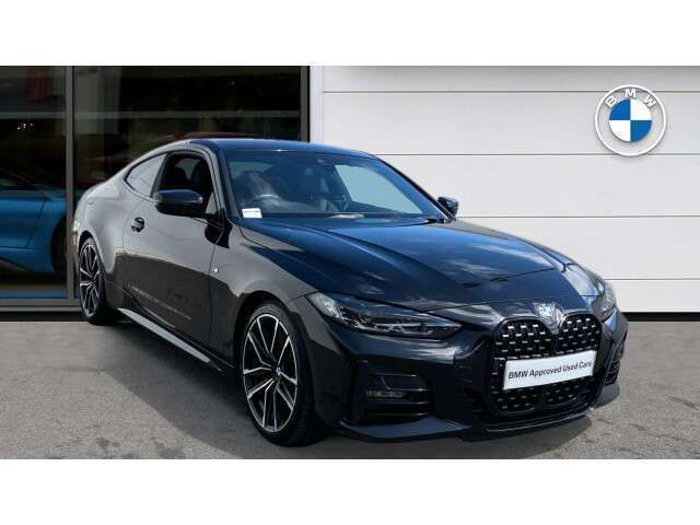 Black Used 2023 BMW 420 M Sport Coupe | £29,990 (Fair price) - Image 1/4