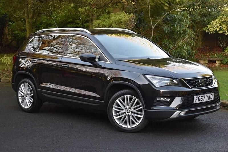 Black Used 2017 Seat Ateca XCELLENCE SUV | £8,750 (Fair price) - Image 1/4