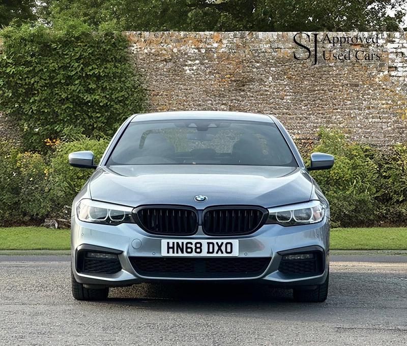 Used BMW 520 M Sport 2018 Blue Sedan