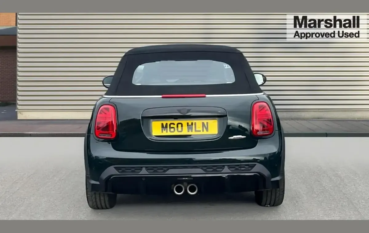 Used Mini John Cooper Works Cabriolet 228 HP (167 kW) 2023 Green Cabriolet