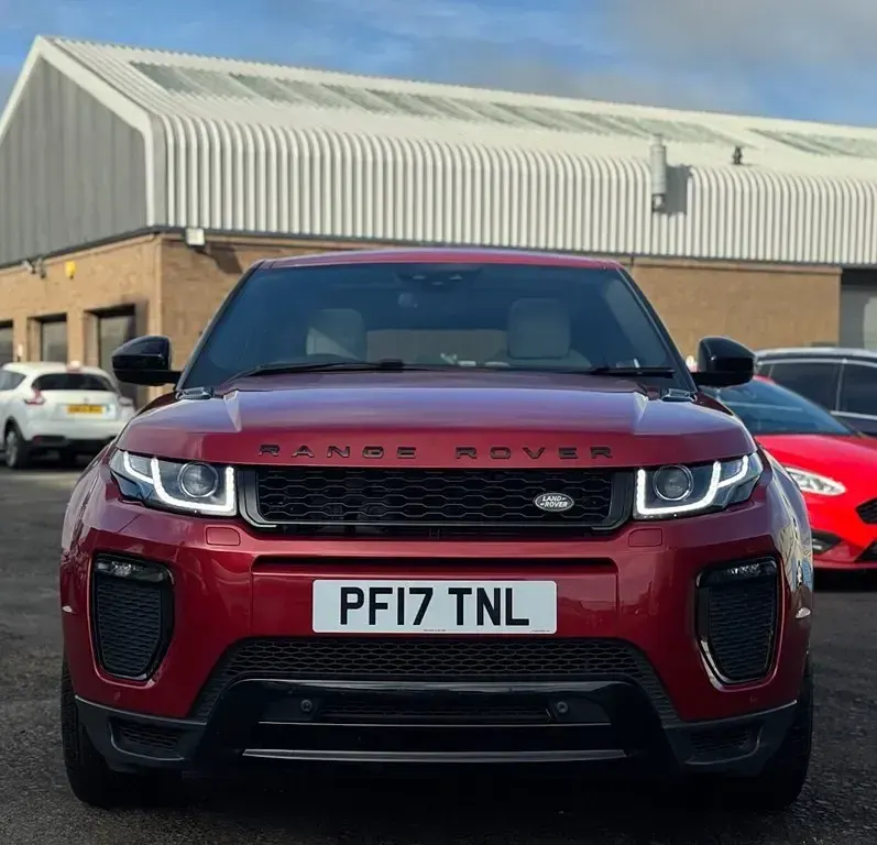 Used Land Rover Range Rover evoque HSE Dynamic 180 HP (132 kW) 2017 Red SUV