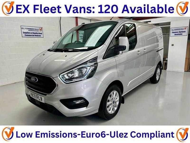 Silver Used 2021 Ford Transit Custom Limited | £18,499 (Fair price) - Image 1/3
