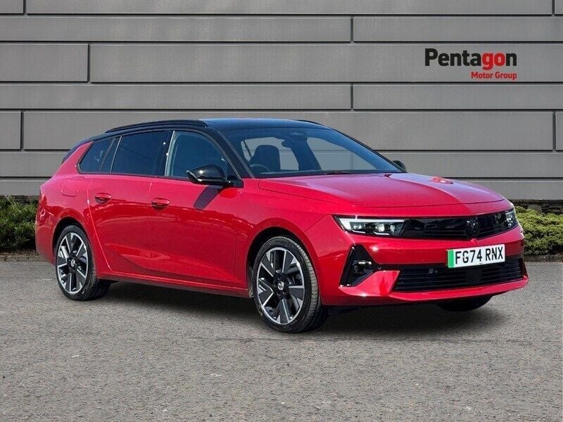 Red Used 2024 Vauxhall Astra Ultimate Estate | £32,995 - Image 1/4