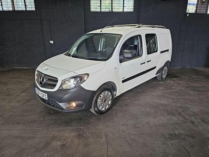 White Used 2017 Mercedes Citan 109 Van | £6,450 (Expensive) - Image 1/3