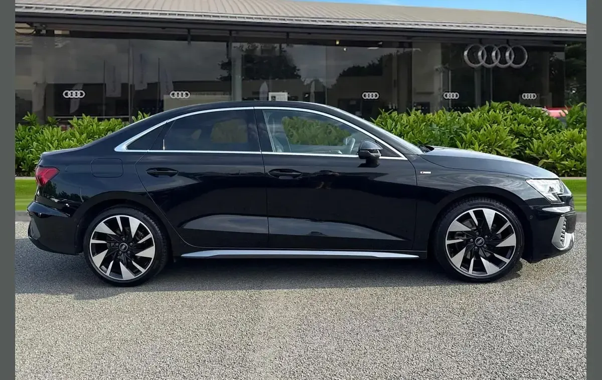 Used Audi A3 S-Line 110 HP (80 kW) 2021 Black Sedan