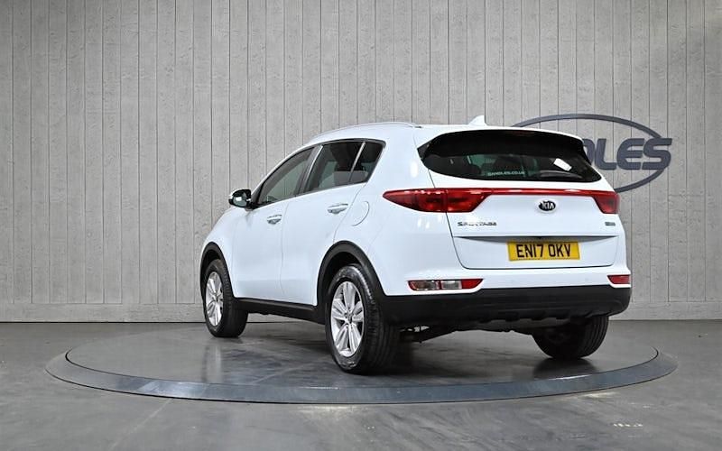 Used Kia Sportage 132 HP (97 kW) 2017 White SUV