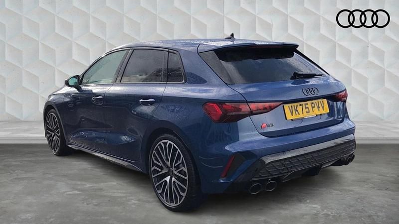 Used Audi S3 Sportback Black Edition 333 HP (244 kW) 2025 Blue Hatchback