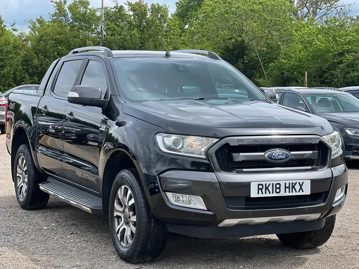 Used Ford Ranger Wildtrack 200 HP (147 kW) 2018 Black Pickup
