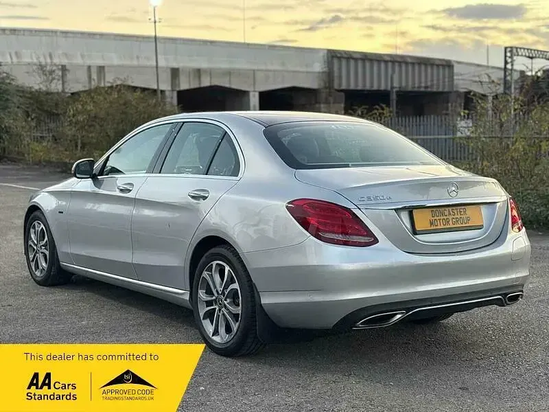 Used Mercedes C350e Premium 2018 Silver Sedan