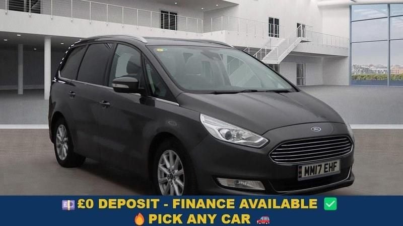 Grey Used 2017 Ford Galaxy Titanium X MPV | £12,699 (Good price) - Image 1/4