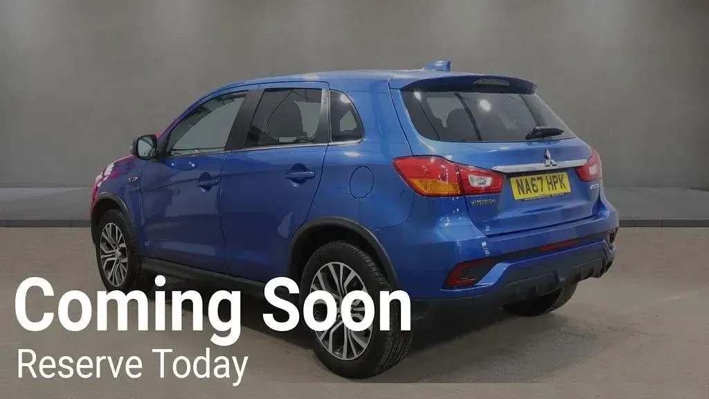 Used Mitsubishi ASX 117 HP (86 kW) 2017 Blue SUV