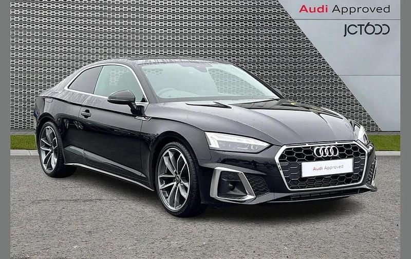 Used Audi A5 S-Line 147 HP (108 kW) 2024 Black Coupe