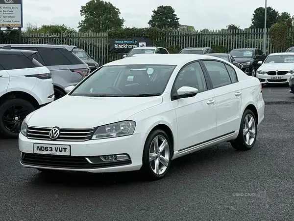 Used VW Passat S 105 HP (77 kW) 2014 White Sedan