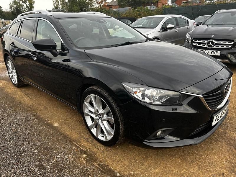 Black Used 2014 Mazda 6 Inclusive Estate | £6,995 (Fair price) - Image 1/4