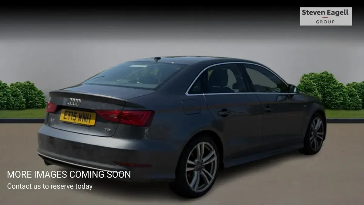 Used Audi A3 S-Line 2015 Grey Sedan