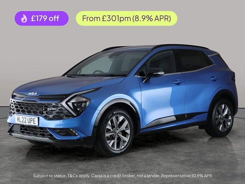 Blue Used 2022 Kia Sportage GT-Line SUV | £21,162 (Good price) - Image 1/1
